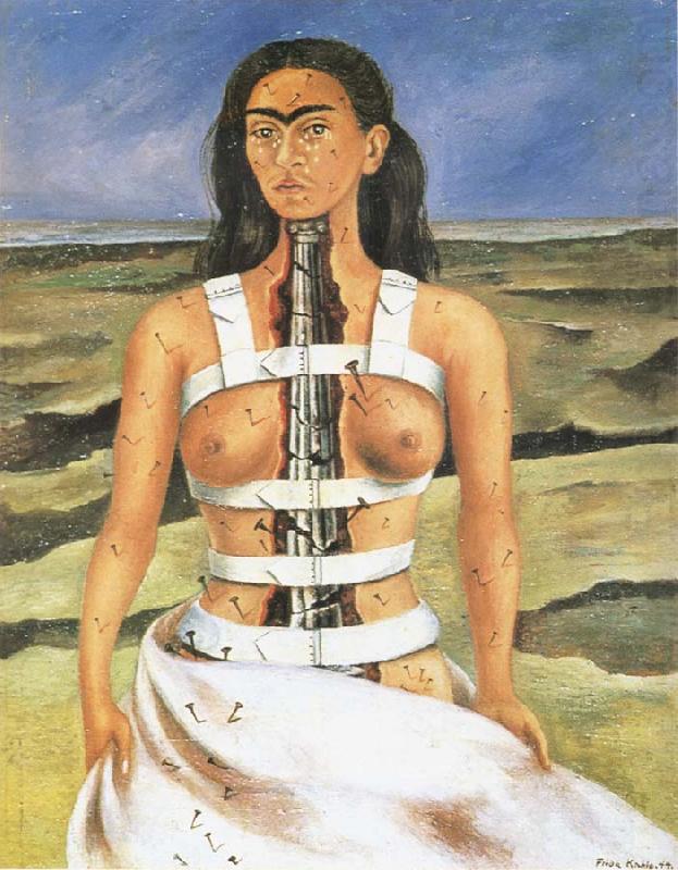 Frida Kahlo The Broken Column oil painting picture